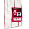 thumbnail image 6 of Spider-Man Boys Graphic Baseball Button Down Jersey with Short Sleeves, Sizes 4-12, 6 of 6