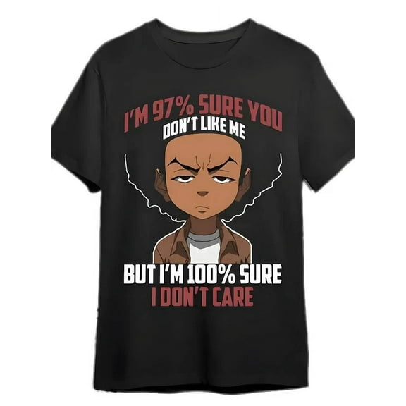 ANUNSHIRT Soft Cotton Boondocks Graphic Tee For Men - Crew Neck, Short Sleeve T-Shirt Unisex S-5XL Hot Trending Shirt, Vintage Birthday Gift