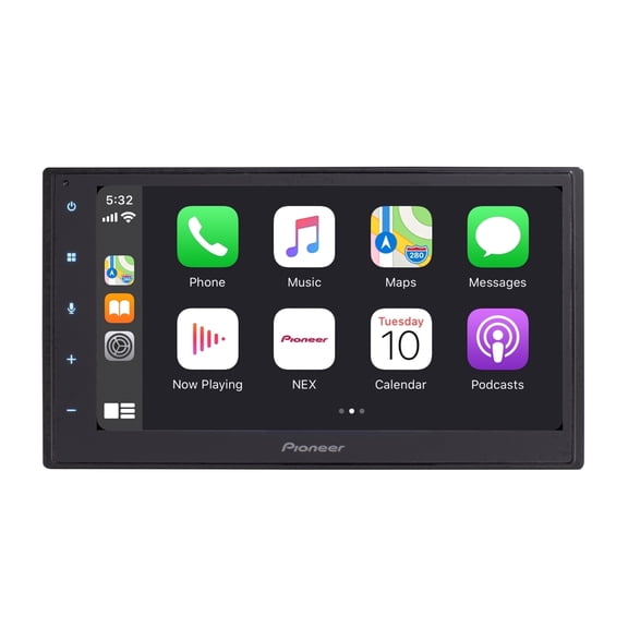 Pioneer DMH-W2770NEX AM/FM in-dash receiver with Wireless Apple CarPlay and Wireless Android Auto receiver and built-in Bluetooth