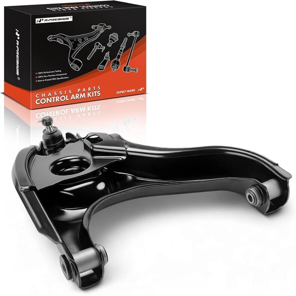 A-Premium Front Left Lower Control Arm, with Ball Joint & Bushing, Compatible with Dodge Ram 1500 2000-2001, RWD