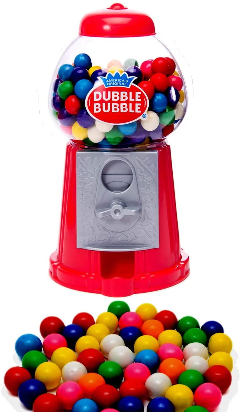 Spearmint Bubble Gum Penny Gumball Vending Machine Card 