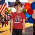 thumbnail image 2 of CONROSES 250 Anniversary Usa Toddler Boys Short Sleeve T Shirts Dinosaur Graphic July 4Th T-Shirts Tee Tops, Sizes 2-3 Years, 2 of 4