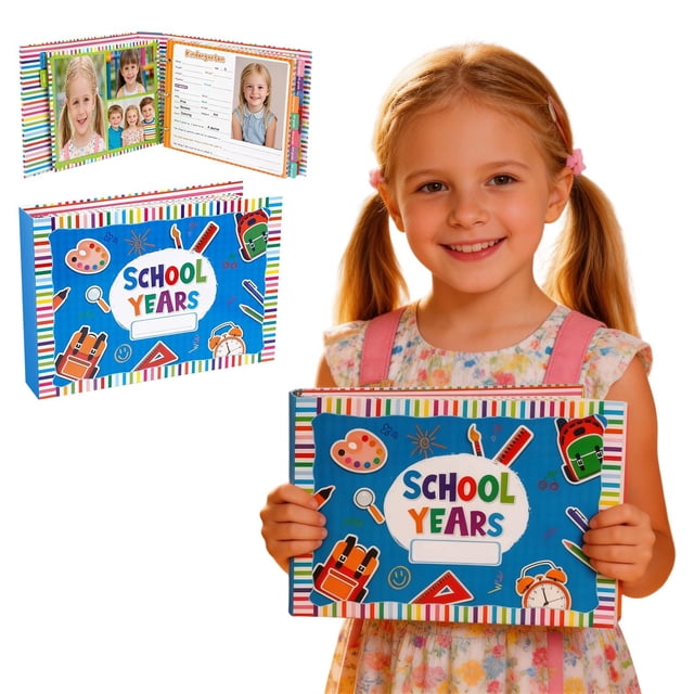 Decoration Keepsake Memory Book For Children To School Years And Childhood Moments