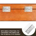 Stainless Steel Hinge 30 Pcs Replacements Durable Hinges Home Door