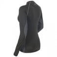 thumbnail image 3 of Trespass - Camiseta de manga larga interior de deporte Modelo Exploit para mujer (Negro), 3 of 3