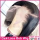 thumbnail image 1 of Peluca de encaje Peluca de Bob corto Pelucas de cabello humano recto de hueso prearrancado para mujeres Peluca de cabello humano virgen de doble estiramiento Pelucas de encaje de Bob Tan Jianjun unisex, 1 of 1