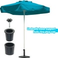 thumbnail image 2 of Umbrella Base Stand Replacement Part Outdoor Patio Umbrella Hole Rings Plugs Cover with Thread Screw Replacement Knob, 2 of 12