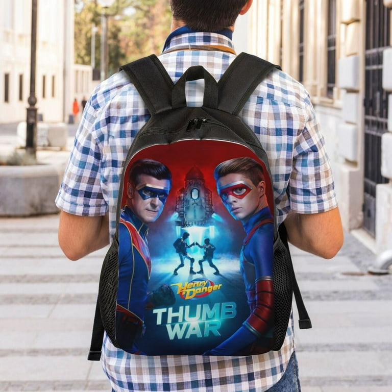 Henry Danger Unisex Backpack Laptop School Bag College Student Satchel Lightweight Basic Daypack For Adult Teen Kids Walmart