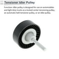thumbnail image 5 of Unique Bargains Drive Belt Idler Pulley for Audi A3 2005-2013 Serpentine Tensioner Pulley Idler with Bolt Washer No.6QD145276 Plastic Black 1 Pcs, 5 of 6