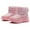 Pink, variant on Herrnalise Winter Toddler Baby Boys Girls Star Fleece Soft Soled Shoes Toddler Boots Sales