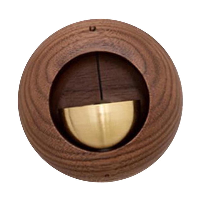 Campana de viento de estilo japonés, adorno de campana para puerta, campana colgante para puerta, campana para marrón BLESIY Campana de comerciantes