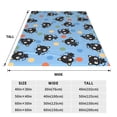 thumbnail image 2 of Chococat Fleece Blanket Super Soft Cozy Throw Blanket 80"X60", Lightweight Fuzzy Comfy Flannel Blanket Warm Plush Throw Blankets For Couch, Sofa, Bed, 2 of 8