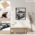 thumbnail image 5 of Violaura Gondola Metal Wall Art - Easy to Install Hanging Perfect for Home, Living Room Decor (36.0" x 28.8"), 5 of 8