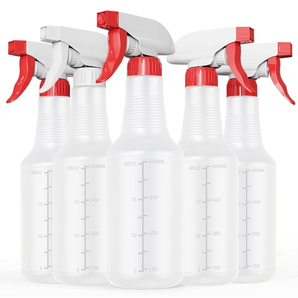 Botella de aerosol Veco de 24 oz/700 ml (paquete de 5) con boquilla ajustable
