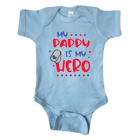 

Inktastic Memorial Day My Pappy is My Hero Gift Baby Boy or Baby Girl Bodysuit