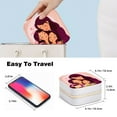 thumbnail image 4 of Mother's Day Elegant Jewelry Box with Customizable Interior Grid, Compact Travel Organizer, 4 of 6
