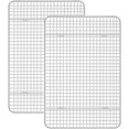 thumbnail image 1 of HILELIFE Cooling Rack, Oven Safe, 15 x 10 inches Baking Rack for Oven Cooking, 2 Pack Stainless Steel Wire Rack for Baking, 1 of 8
