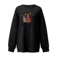 thumbnail image 4 of Sudadera de Cuello Redondo de Navidad Para Mujer Suéter de Moda Estampado de Tendencia Camiseta de Manga Larga Sin Capucha Suéter Suelto Top Odeerbi ODB196004, 4 of 4
