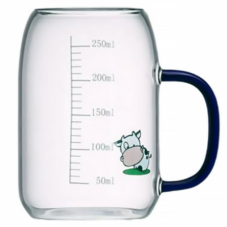 

Cup Coffee Mugs Cups Mug Clear Kids Hot Beverages Toddler Transparent Tea Cappuccino Tumbler Animal Proof Spill Jar