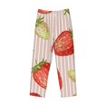 thumbnail image 4 of Daiia Strawberries Men's Sleep Pant with Pockets and Drawstring,Pajama Pants-Medium, 4 of 9