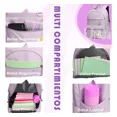 thumbnail image 4 of Mochila Escolar Viaje Bolsa Para Laptop Antirrobo Uniuni SC-S707 Morado 30 L, 4 of 8