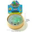 thumbnail image 2 of QIDESHIP Mystery Bao Bun Squishy Green Holographic Edition, Scented Squeeze Fidget Toy with Bamboo Steamer Container, Collectible Stress Relief Sensory Toy, 2 of 4