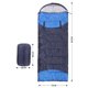 thumbnail image 1 of Saco de dormir térmico con forro de algodón lavado, saco de dormir impermeable con capucha, 1 of 7