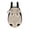 A005- Coffee, variant on Pet Carrier Backpack, Small Pet Carrier, Cat Backpack Carrier, Pet Travel Carrier for Small Cats Dogs, Breathable Brown Gingham Canvas Front Pack for Hiking Walking Outdoor