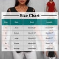 thumbnail image 3 of pstuiky Womens Summer Tops Fashion Short Sleeve V-Neck Womens Blouses Formal Loose Fit Solid Color Fashion Clothing Blouses for Women, 3 of 6