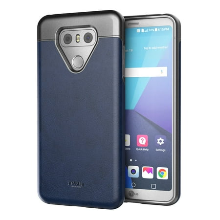Around White Case - LG G6 Premium Vegan Leather Case - Artura Collection By Encased