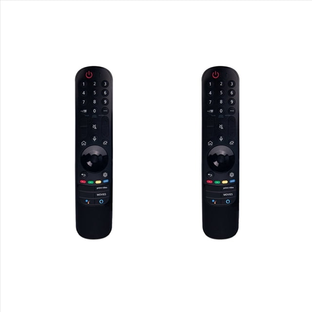 2X Mando Una Distancia MR21GA MR21GC para LG AKB76036509 43NANO75 55UP75006LF OLED55A1RLA GA-21BA TV Sin Voz (Películas)