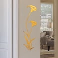 thumbnail image 2 of Bgsha 3D Mirror Flower Art Removable Wall Sticker Acrylic Mural Decal Home Room Decor, 2 of 6