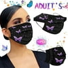 Cotonie Adult Disposable Face Masks Adult Women Mask Disposable Face Mask Industrial 3Ply Ear Loop 10PC