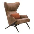 thumbnail image 2 of Moe's Home Collection AMOS LEATHER ACCENT CHAIR, 2 of 5