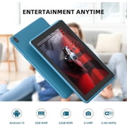 Tablet 7 inch Android 14.0 Tablet, 4GB RAM 32GB ROM (512GB Expand), Quad-Core, WiFi, GMS, Dual Camera, Educational, Games