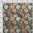 thumbnail image 2 of oneOone Georgette Viscose Black Fabric Food Sewing Craft Projects Fabric Prints By Yard 42 Inch Wide, 2 of 3