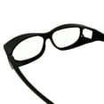 thumbnail image 5 of Global Vision Escort OTG Motorcycle Safety Sunglasses for Men or Women Z87.1 Safety-Rated Black Frame w/ Clear Lens (Black/Clear), 5 of 8