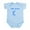 Sky Blue, variant on CafePress - Half Jewish Body Suit - Baby Light Bodysuit, Size Newborn - 24 Months