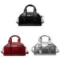 thumbnail image 1 of Bolso Mano Retro Hobo para Mujer Cruzado Cuero PU Diario (), 1 of 9