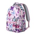 thumbnail image 2 of "Fashionable Butterfly Floral Backpack - Large School Bag for Teens & Adults, Water-Resistant & Ergonomic, Perfect Gift Idea", 2 of 6