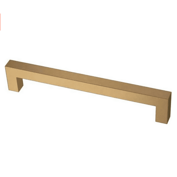 Liberty P41863C-CZ Modern Square Bar Pull 6 5/16" Champagne Bronze Drawer Pull