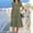 dresses for women, variant on Women's Bohemian Style V Neck Ruffle Sleeve Solid Color Summer Casual Layered Dress, Crafted With High Quality Shiny And Stretchy Material For Comfort And Durability, Perfect For