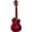 Ruby Raspberry, variant on Ortega RUDAWN Earth Series Concert Ukulele Transparent Tequila Sunburst Silver