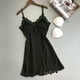 thumbnail image 2 of Gibobby Lencería para sexo Ropa de dormir Vestido Ropa de dormir de encaje Lencería Mujeres sexy Ropa interior Pad(Negro, L), 2 of 5
