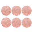 thumbnail image 2 of Balery 6 Pcs Rose Gold Glitterleather Coasters Set, Drink Table Cup Coasters For Living Room Kitchen Coffee Decor, 2 of 9