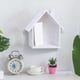 thumbnail image 1 of Muebles para oficina en casa, linda casita, estante de pared para paredes de madera maciza, habitación infantil, jardín de infantes, comedor, estantería decorativa de madera, expositor decorativo, est, 1 of 5