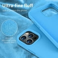 thumbnail image 4 of Compatible with iPhone 13 Pro Max Case, Liquid Silicone Full Body Protective Case with [Anti-Scratch] [Soft Microfiber Lining] [Camera Protective] for iPhone 13 Pro Max 6.7 inch, Blue, 4 of 14