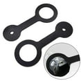 thumbnail image 1 of 2× RV Shower Door Travel Latch Strap Camper Trailer Motorhome Black Rubber Latch, 1 of 11