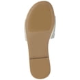 thumbnail image 5 of Journee Women's Maria Slip on Metallic Beaded Flat Slide, 5 of 8