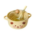 thumbnail image 2 of GROWTH TANK Ramen Bowl with Handle and Lid Multifunctional Cartoon for Rice Cereal Fruit Dog, 2 of 9
